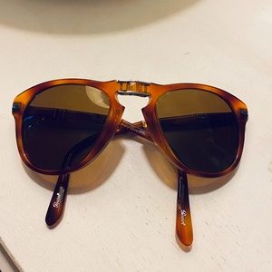 Persol Round Folded Sunglasses